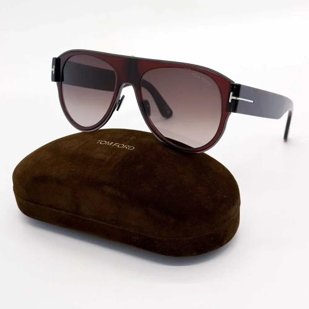 NEW TOM FORD LYLE-02 TF1074 48T UNISEX AVIATOR SUNGLASSES FT1074/S 48T